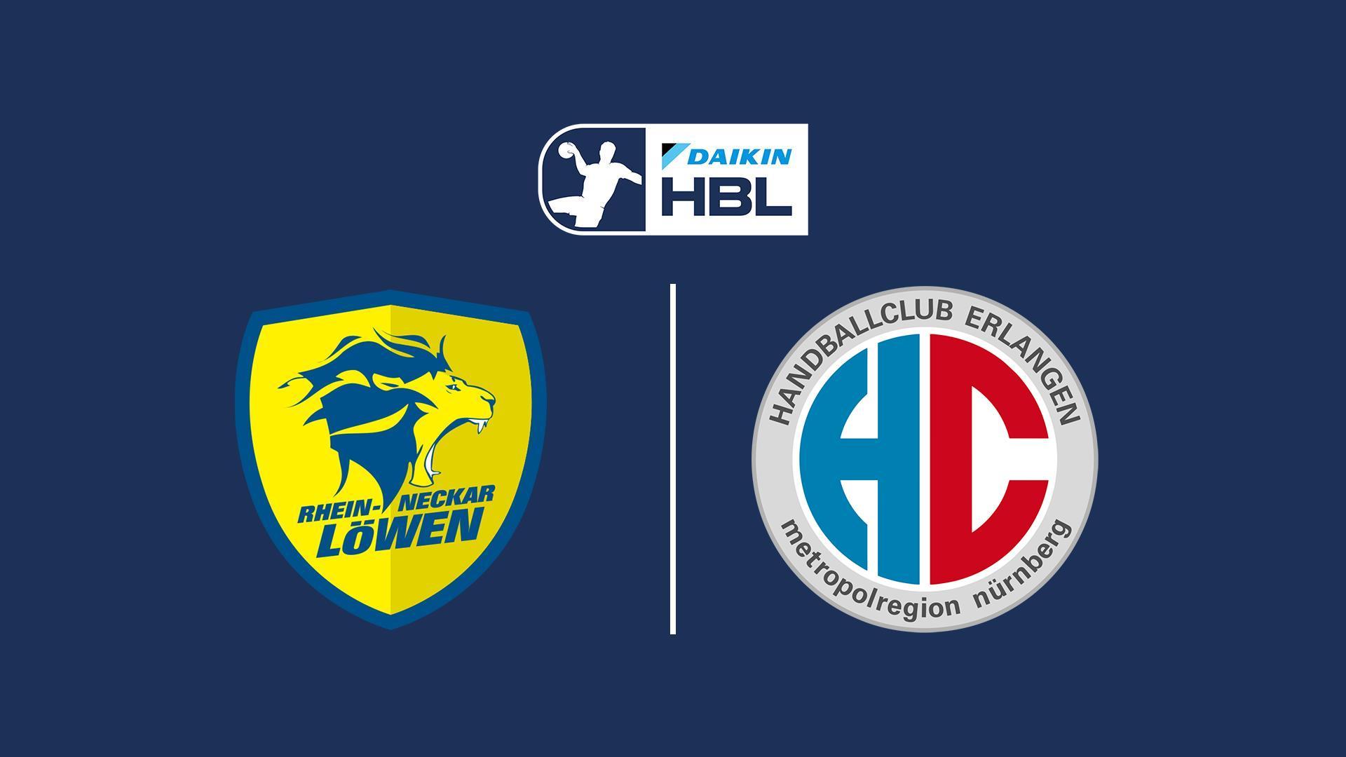 Гандбол. Немецкая бундеслига. Рейн Некар Лёвен - Эрланген (gandbol-nemetskaja-bundesliga-rejn-nekar-leven-erlangen) Спорт