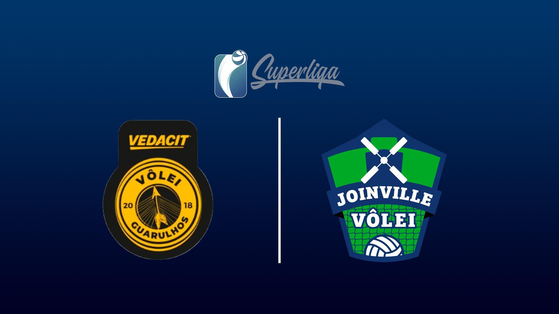 Волейбол Бразилия. Мужчины. Суперлига. Регулярный сезон 2025/26. 11 тур. Волей Гуарульюс - Жойнвиль Волей (volejbol-brazilija-muzhchiny-superliga-reguljarnyj-sezon-202526-11-tur-volej-guaruljus-zhojnvil-volej) Спорт