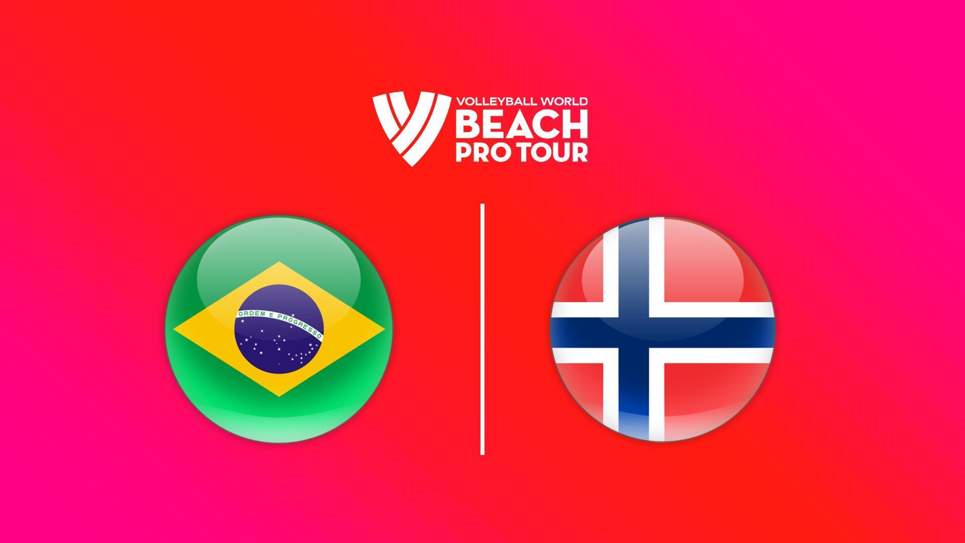 Пляжный волейбол. Pro Tour. Elite16 Cape Town, Бразилия - Норвегия, женщины (pljazhnyj-volejbol-pro-tour-elite16-cape-town-brazilija-norvegija-zhenschiny) Спорт