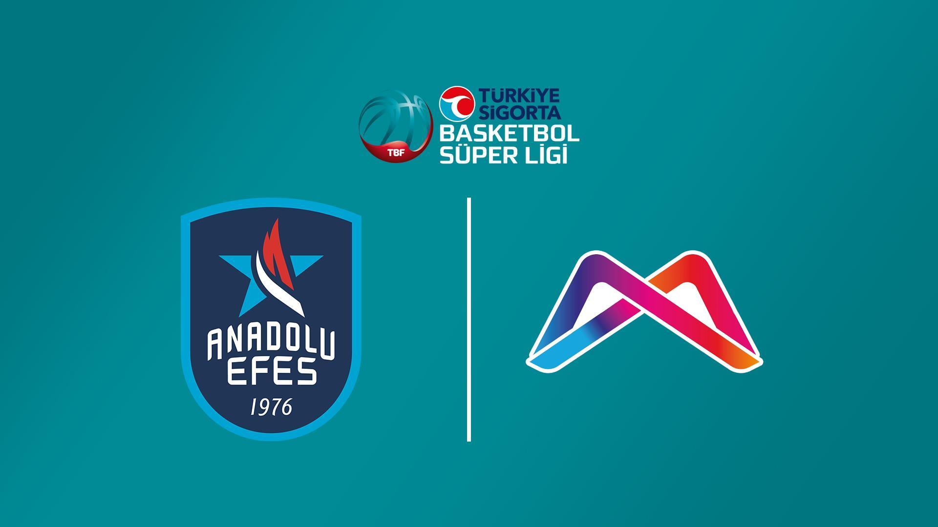 Баскетбол. Чемпионат Турции. Анадолу Эфес - Мерсин (basketbol-chempionat-turtsii-anadolu-efes-mersin) Спорт