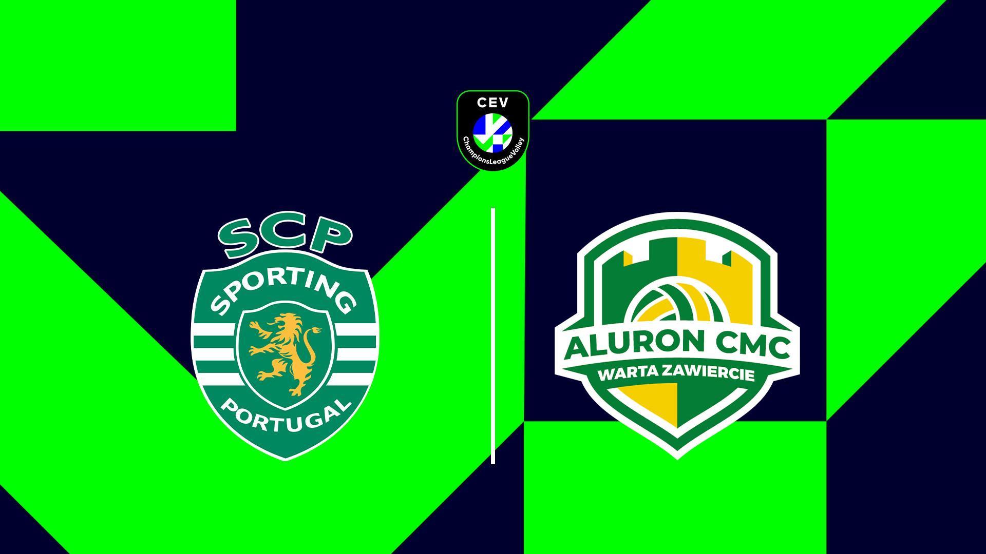 Волейбол. Лига чемпионов. Мужчины. «Спортинг» (Португалия) - «Заверце» (Польша) (volejbol-liga-chempionov-muzhchiny-sporting-portugalija-zavertse-polsha) Спорт