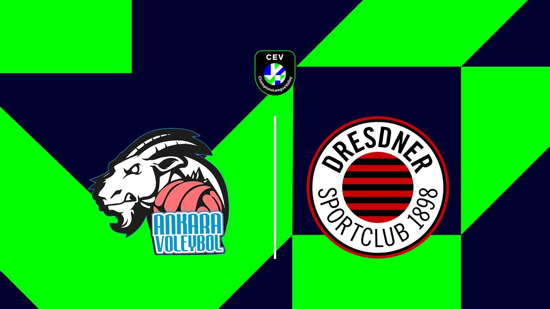 Волейбол. Лига чемпионов. Женщины. «Анкара» (Турция) - «Дрезднер» (Германия) (volejbol-liga-chempionov-zhenschiny-ankara-turtsija-drezdner-germanija) Спорт