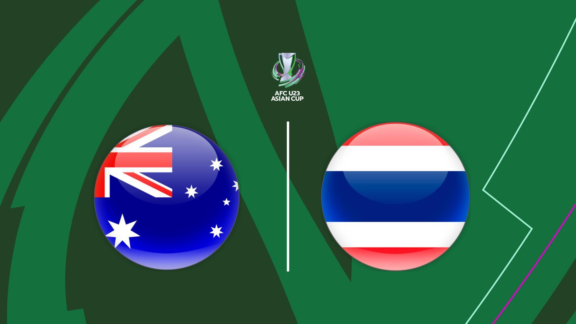 Футбол. Кубок Азии U23. Австралия - Таиланд (futbol-kubok-azii-u23-avstralija-tailand) Спорт