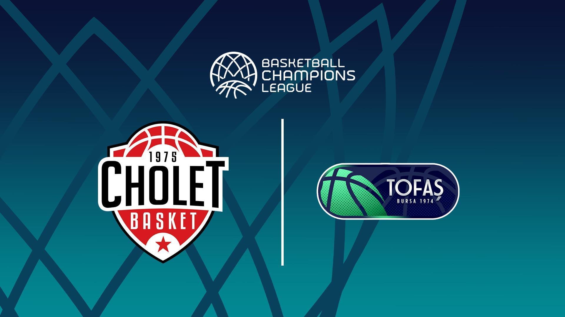 Баскетбол. Лига Чемпионов. Плей-ин. Шоле (Франция) - Тофаш (Турция) (basketbol-liga-chempionov-plej-in-shole-frantsija-tofash-turtsija) Спорт