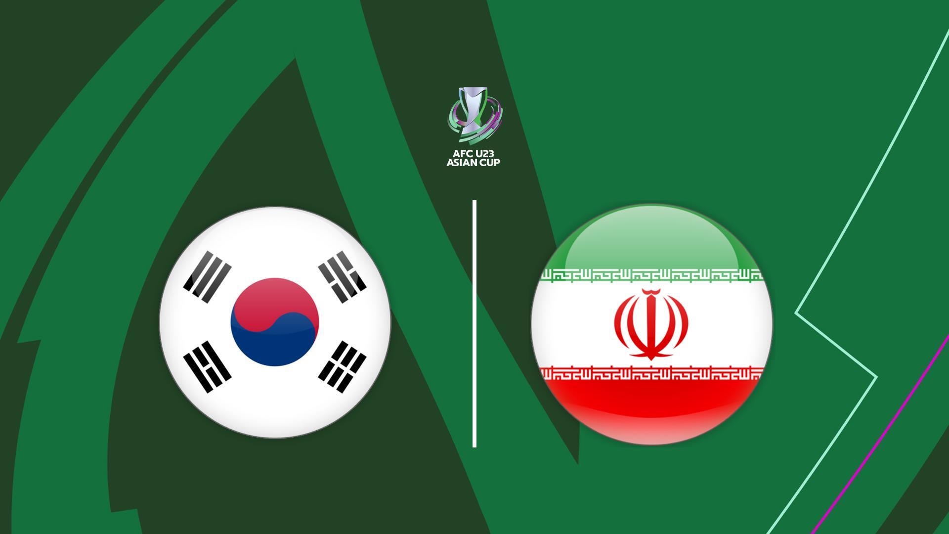 Футбол. Кубок Азии U23. Южная Корея - Иран (futbol-kubok-azii-u23-juzhnaja-koreja-iran) Спорт
