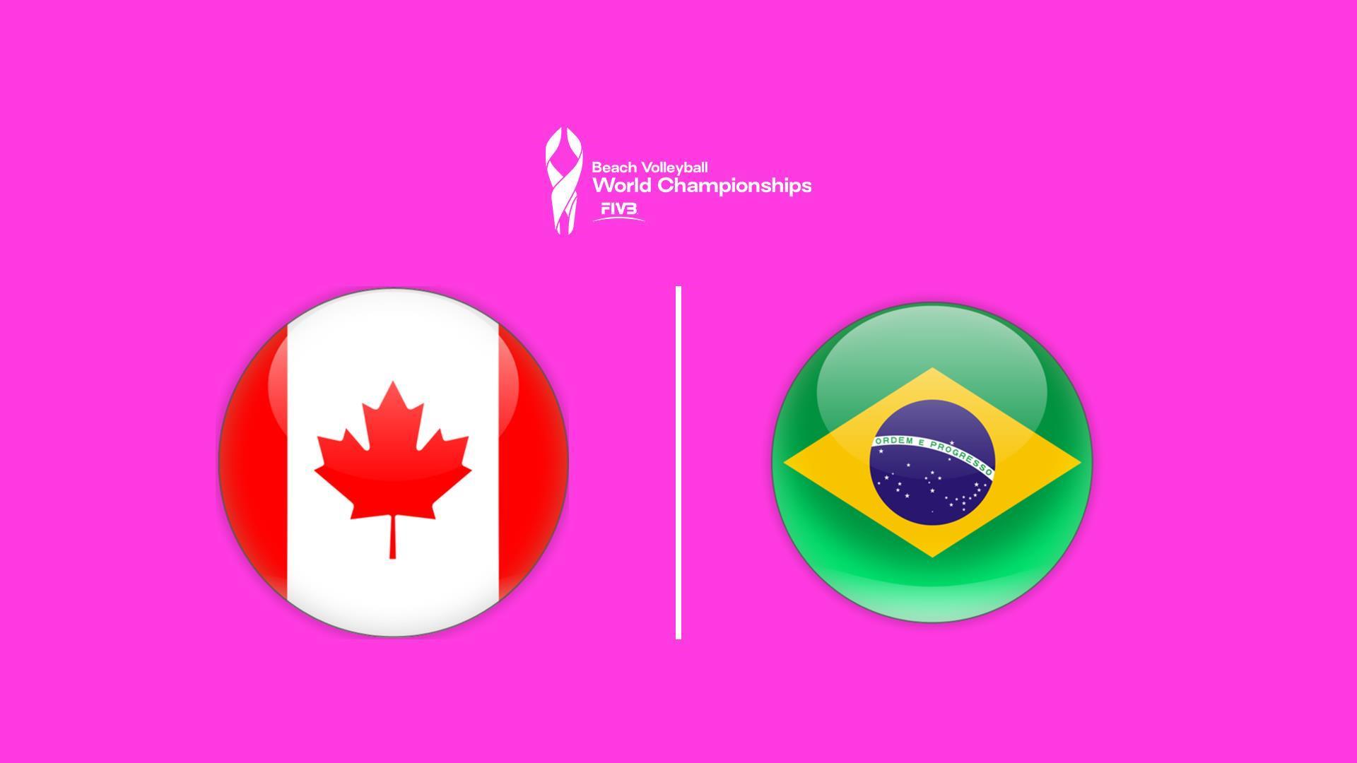 Пляжный волейбол. Чемпионат мира, Канада - Бразилия, женщины (pljazhnyj-volejbol-chempionat-mira-kanada-brazilija-zhenschiny) Спорт