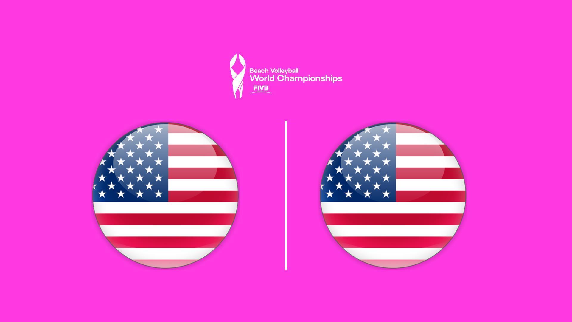 Пляжный волейбол. Чемпионат мира, США - США, женщины (pljazhnyj-volejbol-chempionat-mira-ssha-ssha-zhenschiny) Спорт