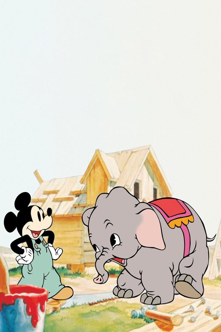 Микки и его слон (mikki-i-ego-slon) Мультфильм 1936