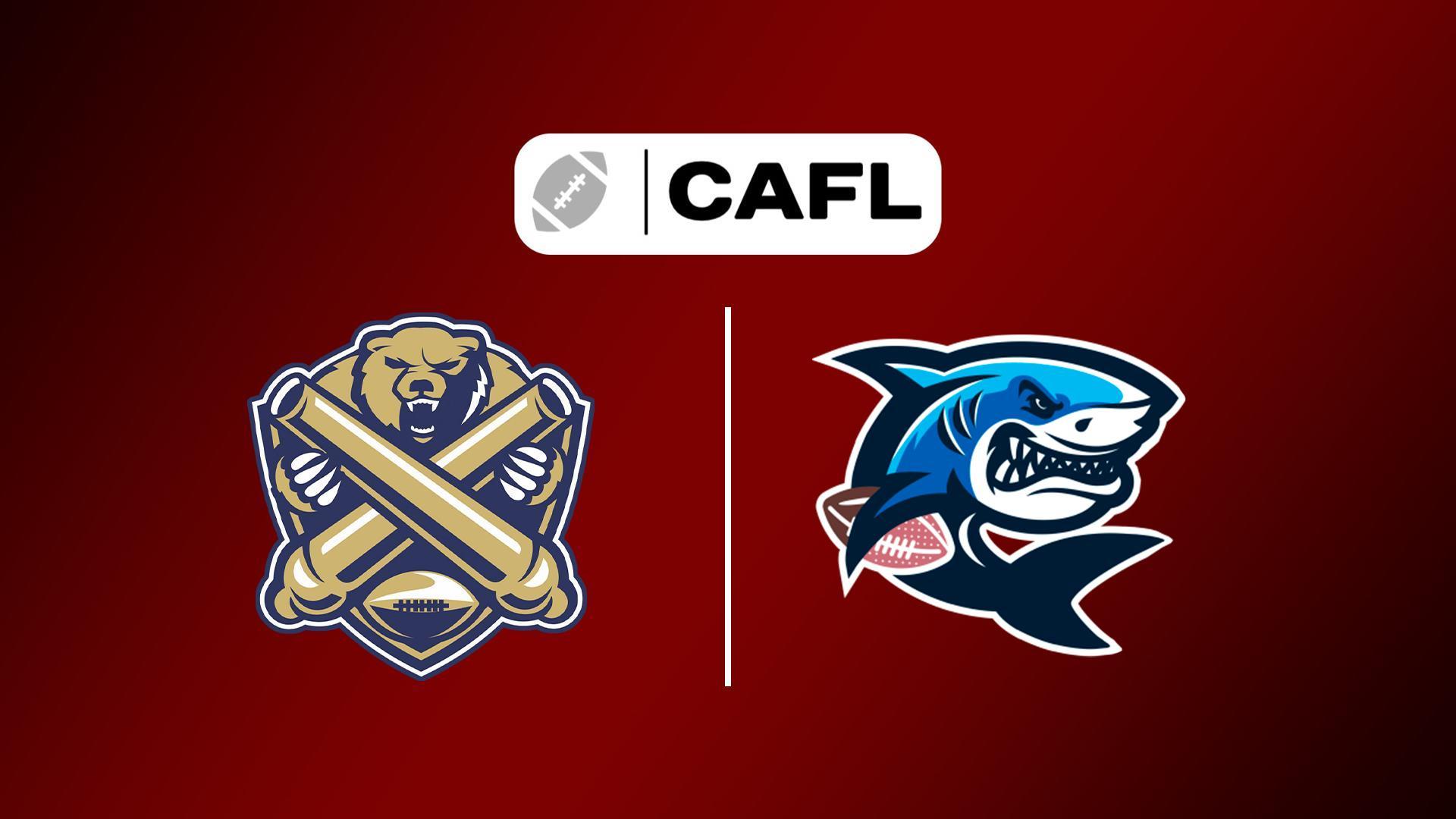 Американский футбол. CAFL. Оружейники - Кэпитал Шаркс (amerikanskij-futbol-cafl-oruzhejniki-kepital-sharks) Спорт