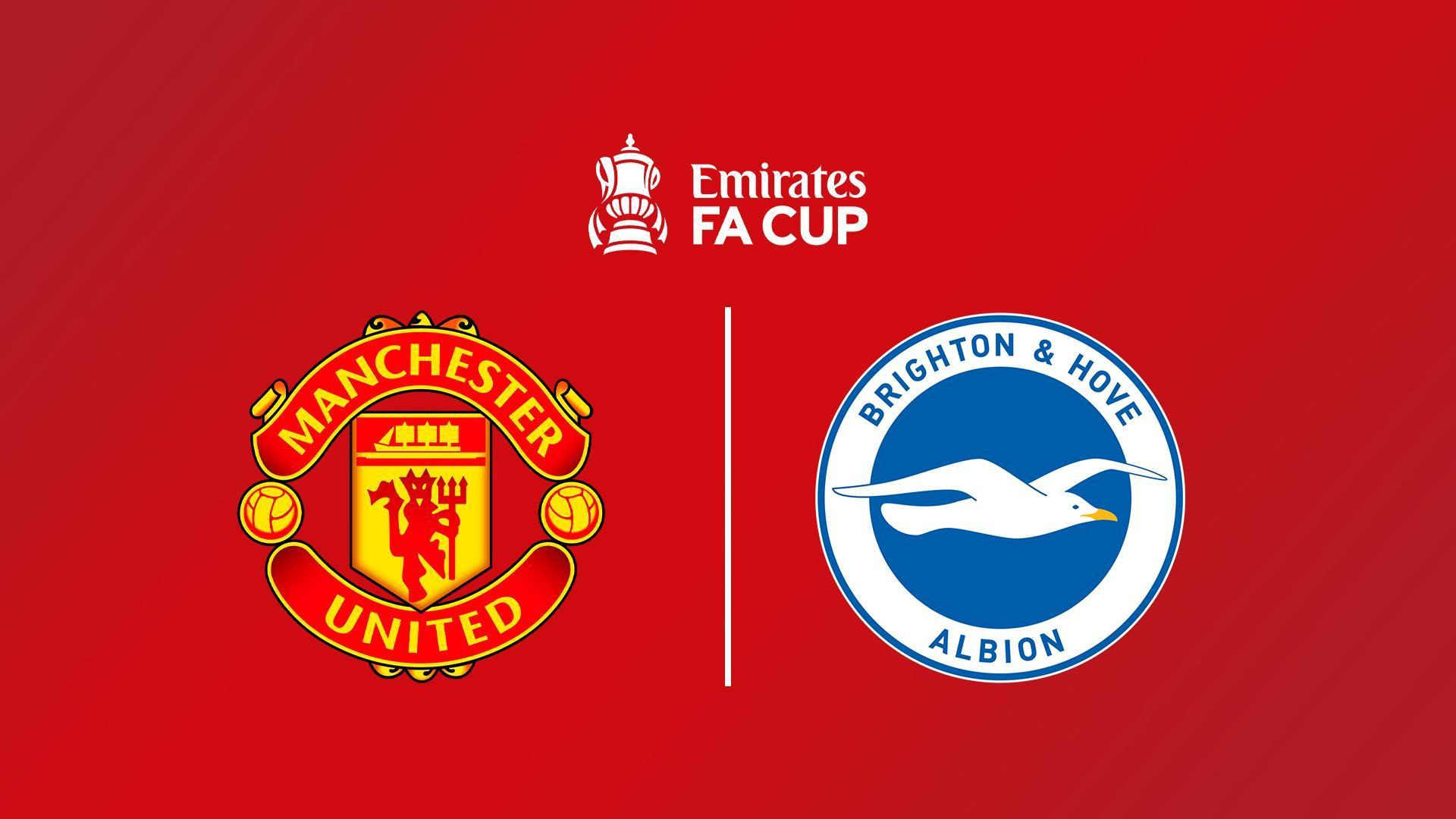 Футбол. Кубок Англии. 1/32 финала. Манчестер Юнайтед - Брайтон энд Хоув Альбион (futbol-kubok-anglii-132-finala-manchester-junajted-brajton-end-houv-albion) Спорт