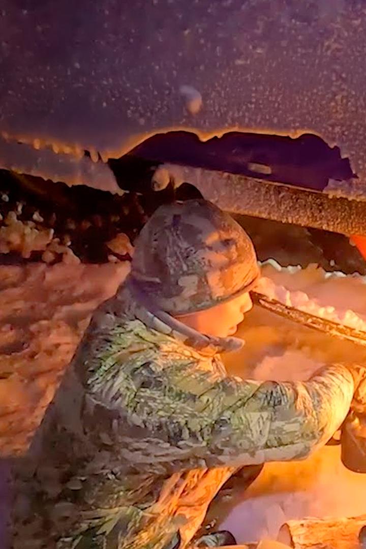 Якутия: поломка прицепа на Бурлаке (jakutija-polomka-pritsepa-na-burlake) Досуг, хобби