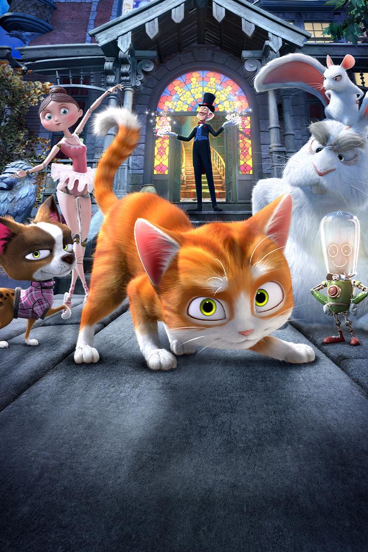 Кот Гром и заколдованный дом (kot-grom-i-zakoldovannyj-dom) Мультфильм 2013