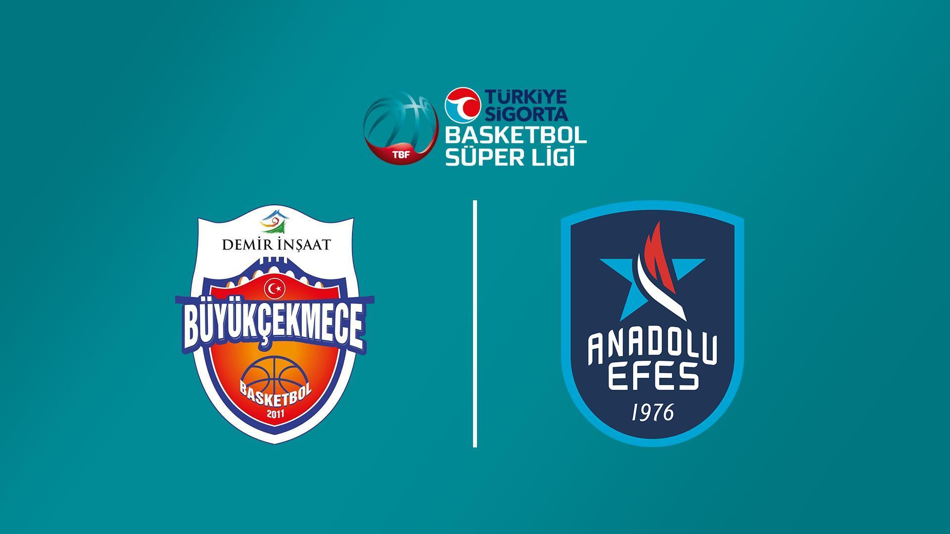 Баскетбол. Чемпионат Турции. Бюйюкчекмедже - Анадолу Эфес (basketbol-chempionat-turtsii-bjujjukchekmedzhe-anadolu-efes) Спорт