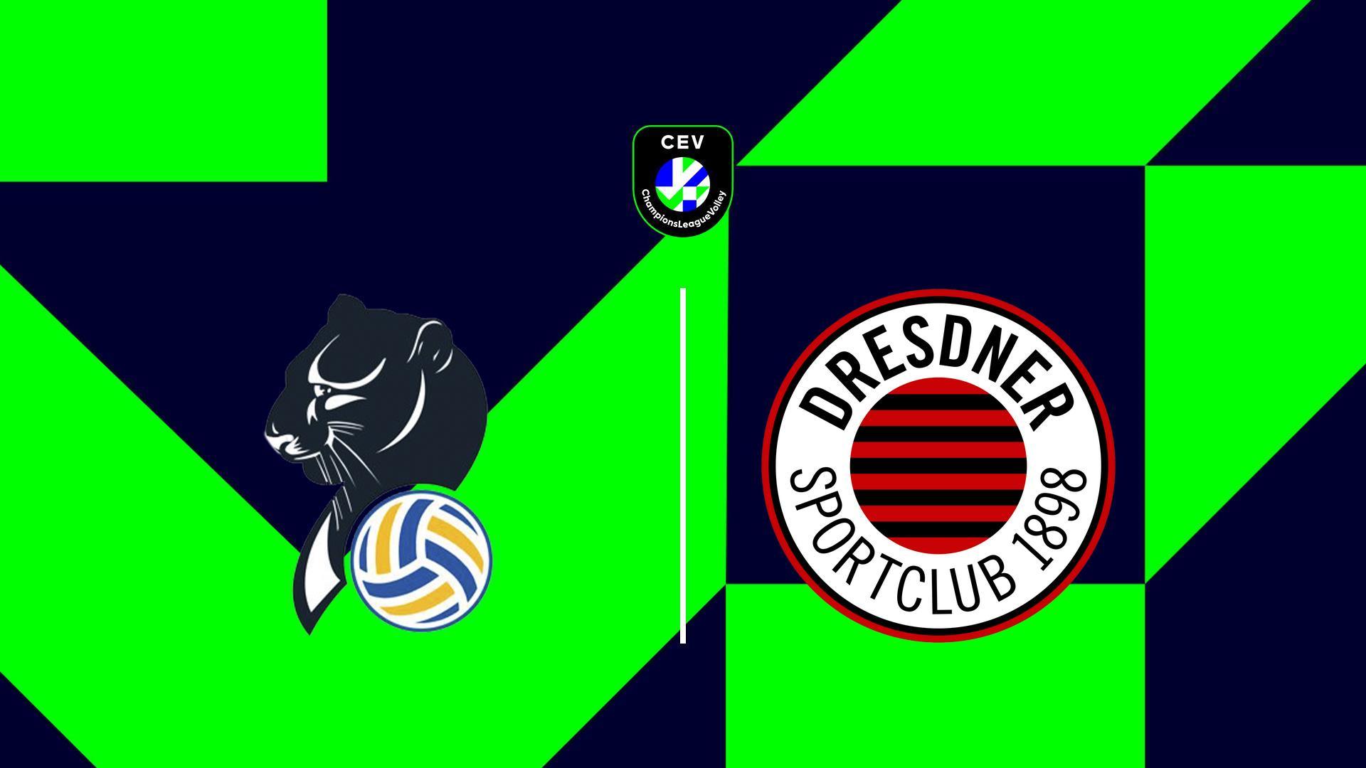 Волейбол. Лига Чемпионов. Женщины. Конельяно (Италия) - Дрезднер (Германия) (volejbol-liga-chempionov-zhenschiny-koneljano-italija-drezdner-germanija) Спорт