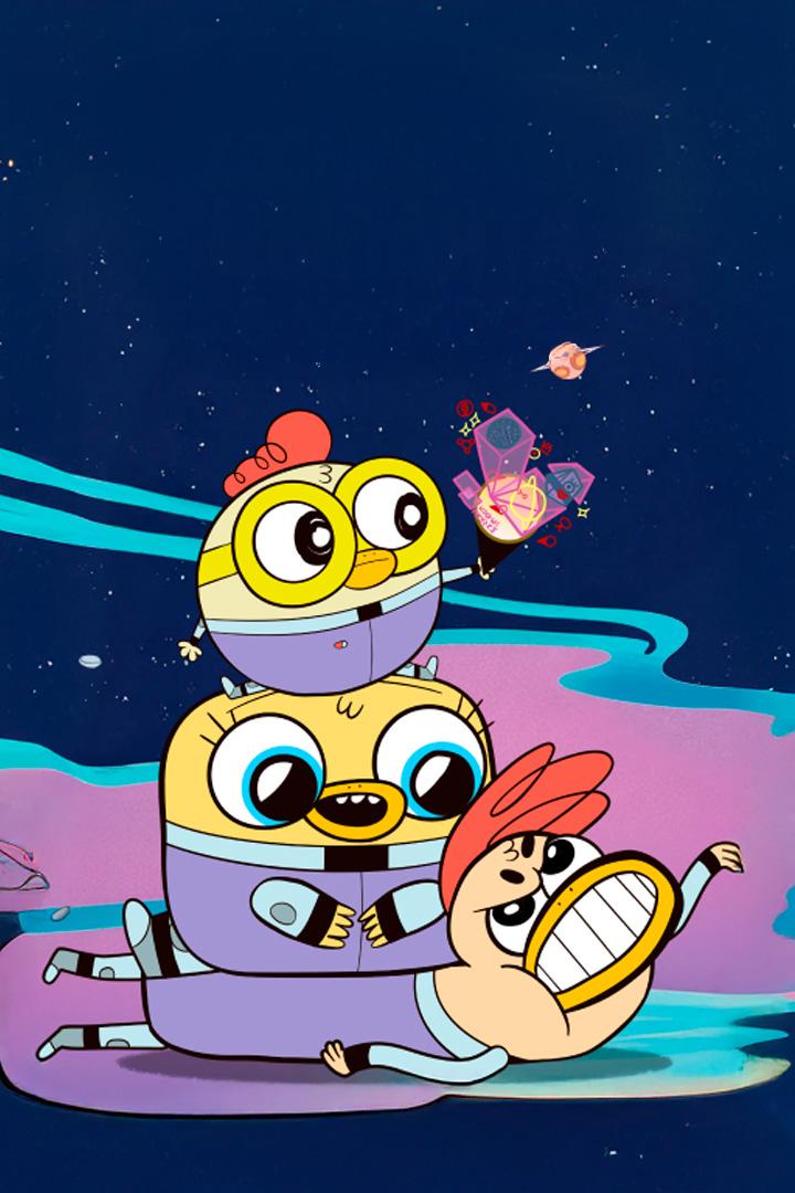 Космические цыплята в космосе (kosmicheskie-tsypljata-v-kosmose) Мультсериал 2018