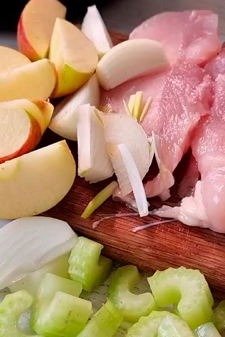 Куриная грудка с овощами (kurinaja-grudka-s-ovoschami) Досуг, хобби