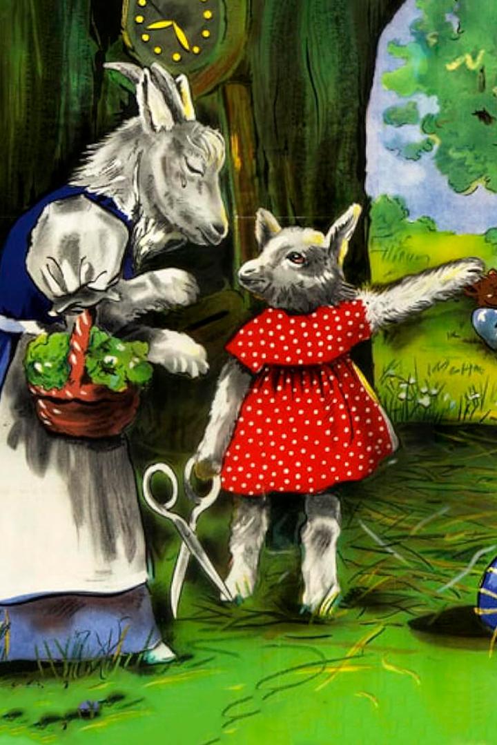 Волк и семеро козлят (volk-i-semero-kozljat) Мультфильм 1957