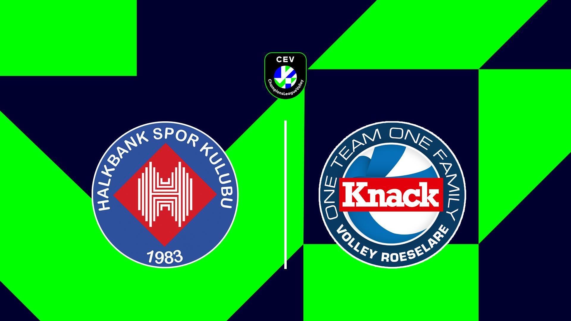 Волейбол. Лига чемпионов. Мужчины. «Халкбанк» (Турция) - «Кнак» (Бельгия) (volejbol-liga-chempionov-muzhchiny-halkbank-turtsija-knak-belgija) Спорт