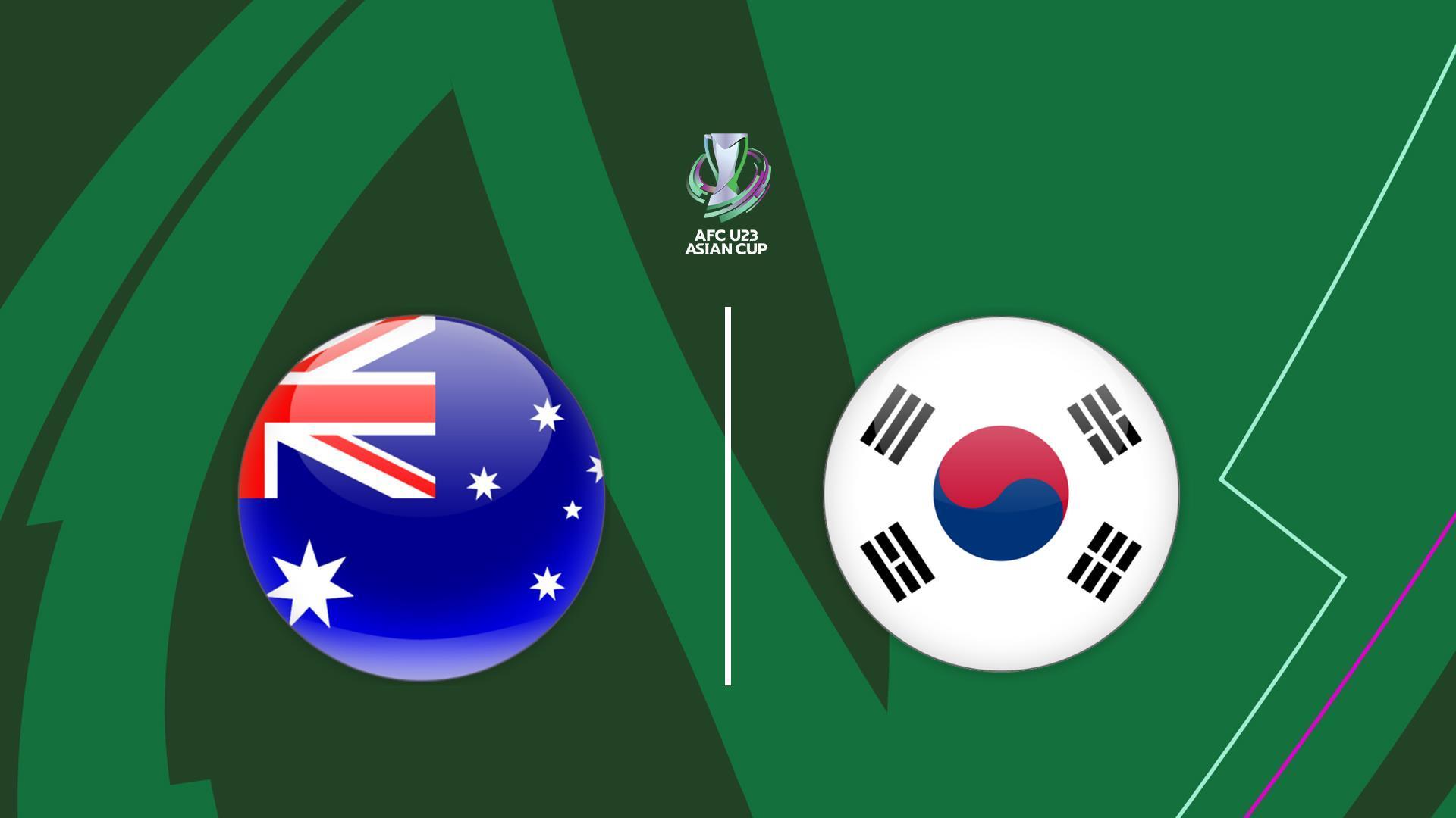 Футбол. Кубок Азии U23. Четвертьфинал 4. Австралия - Южная Корея (futbol-kubok-azii-u23-chetvertfinal-4-avstralija-juzhnaja-koreja) Спорт