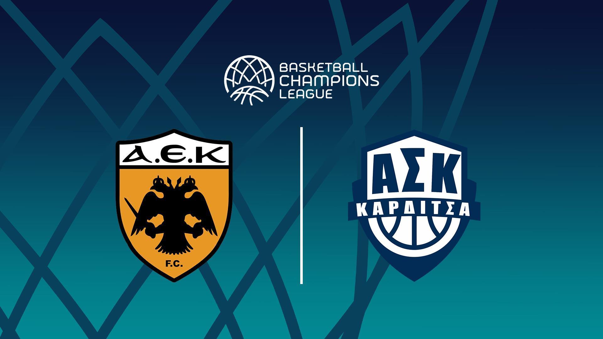 Баскетбол. Лига Чемпионов. АЕК (Греция) - Кардица (Греция) (basketbol-liga-chempionov-aek-gretsija-karditsa-gretsija) Спорт