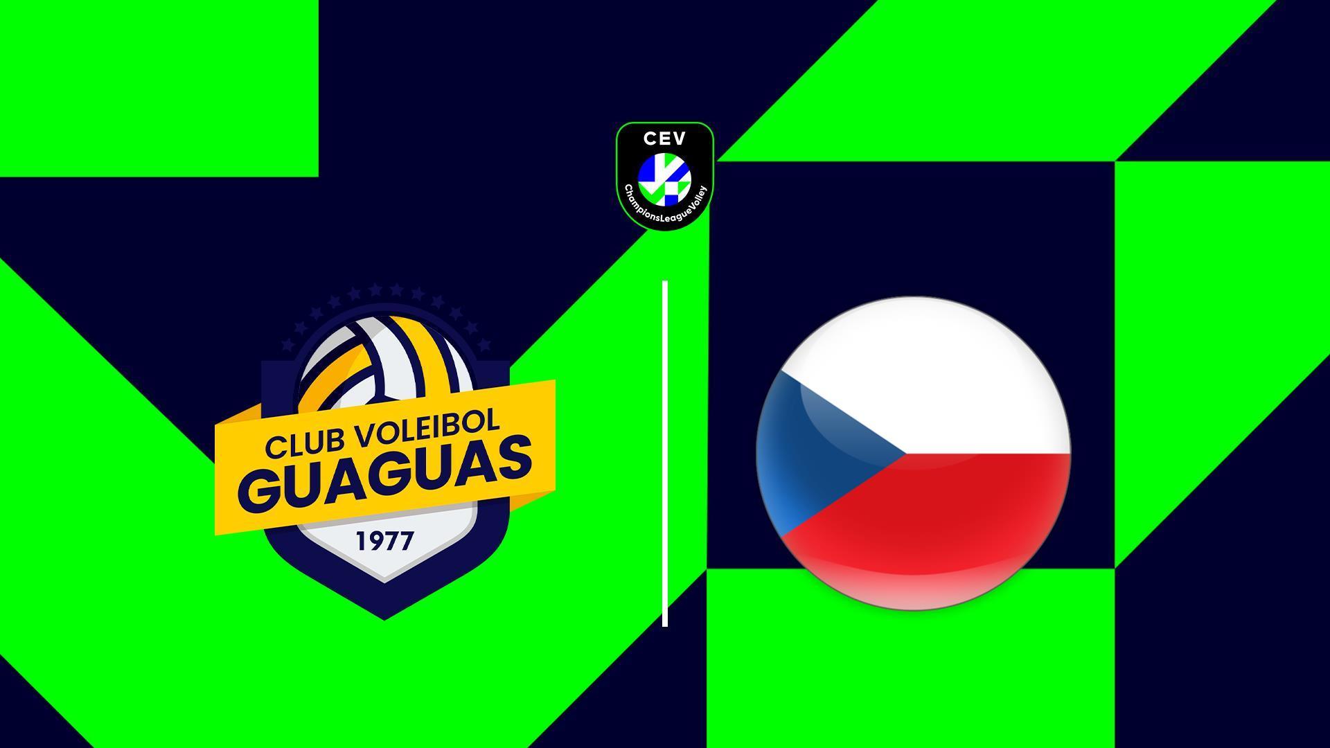 Волейбол. Лига Чемпионов. Мужчины. Гуагуас (Испания) - Прага (Чехия) (volejbol-liga-chempionov-muzhchiny-guaguas-ispanija-praga-chehija) Спорт