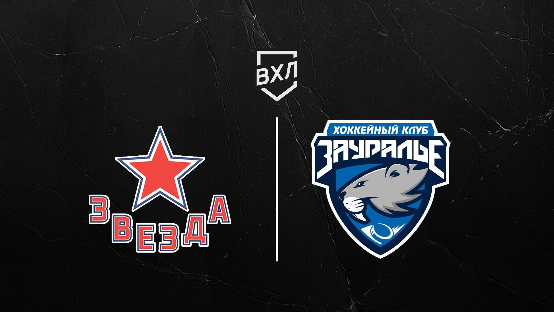 Хоккей. ВХЛ. Звезда - Зауралье (hokkej-vhl-zvezda-zaurale) Спорт