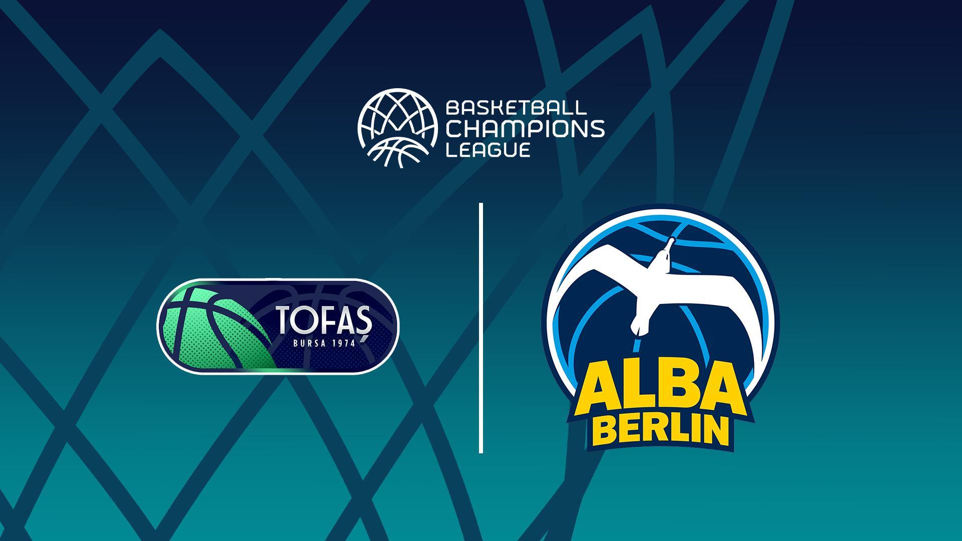 Баскетбол. Лига Чемпионов. Тофаш (Турция) - Альба (Германия) (basketbol-liga-chempionov-tofash-turtsija-alba-germanija) Спорт