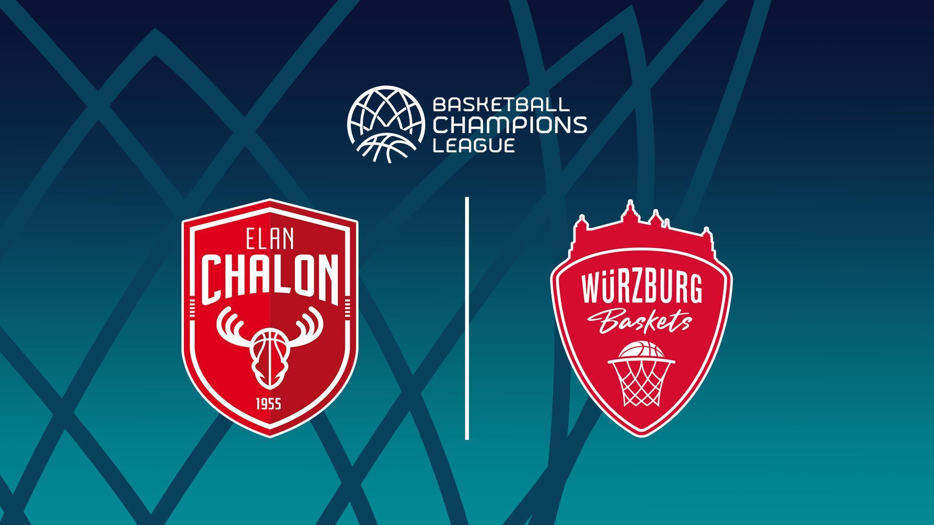 Баскетбол. Лига Чемпионов. Шалон Саоне (Франция) - Вюрцбург (Германия) (basketbol-liga-chempionov-shalon-saone-frantsija-vjurtsburg-germanija) Спорт