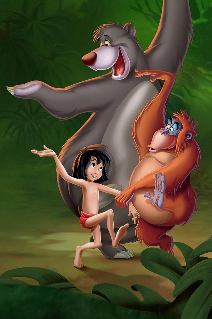 Книга джунглей (kniga-dzhunglej) Мультфильм 1967