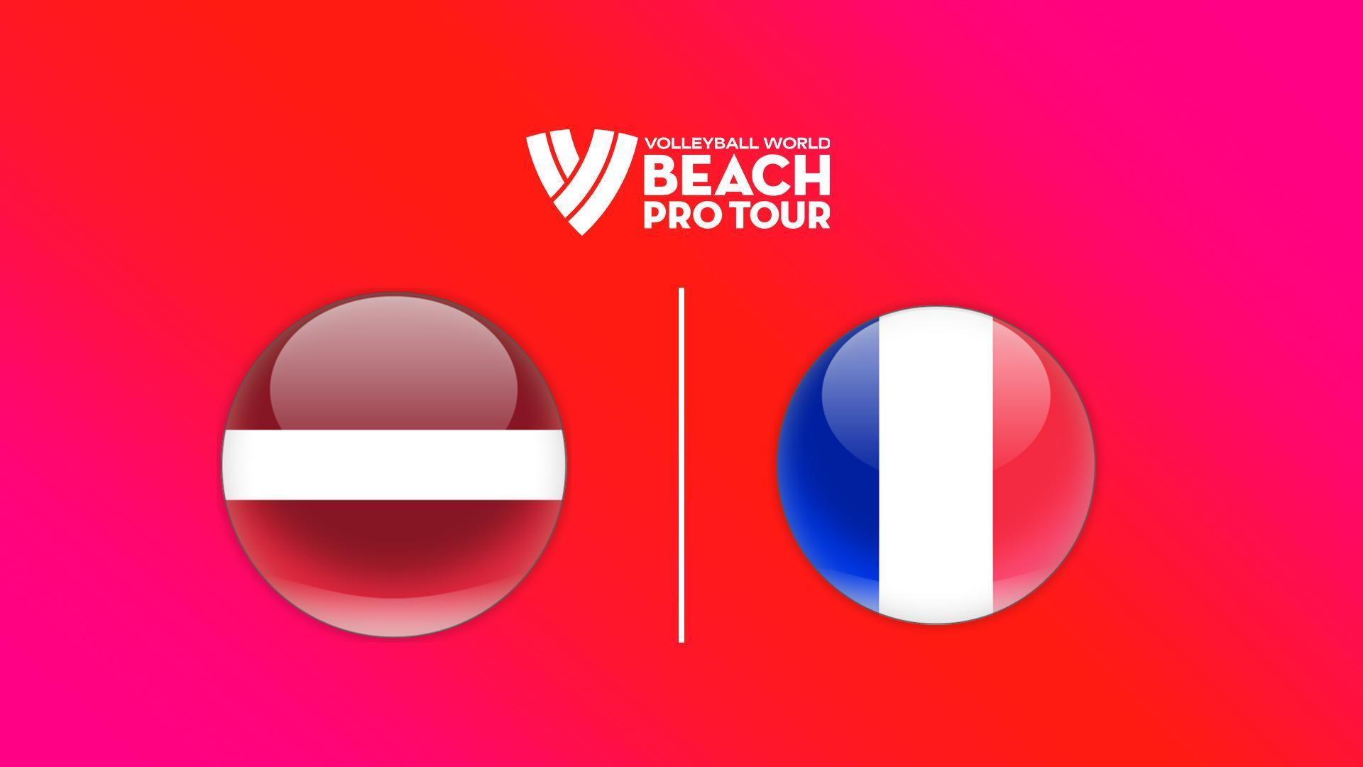 Жағажай волейбол. Pro Tour. Elite16 Itapema, финал, Латвия - Франция, ерлер (zhaazhaj-volejbol-pro-tour-elite16-itapema-final-latvija-frantsija-erler) Спорт