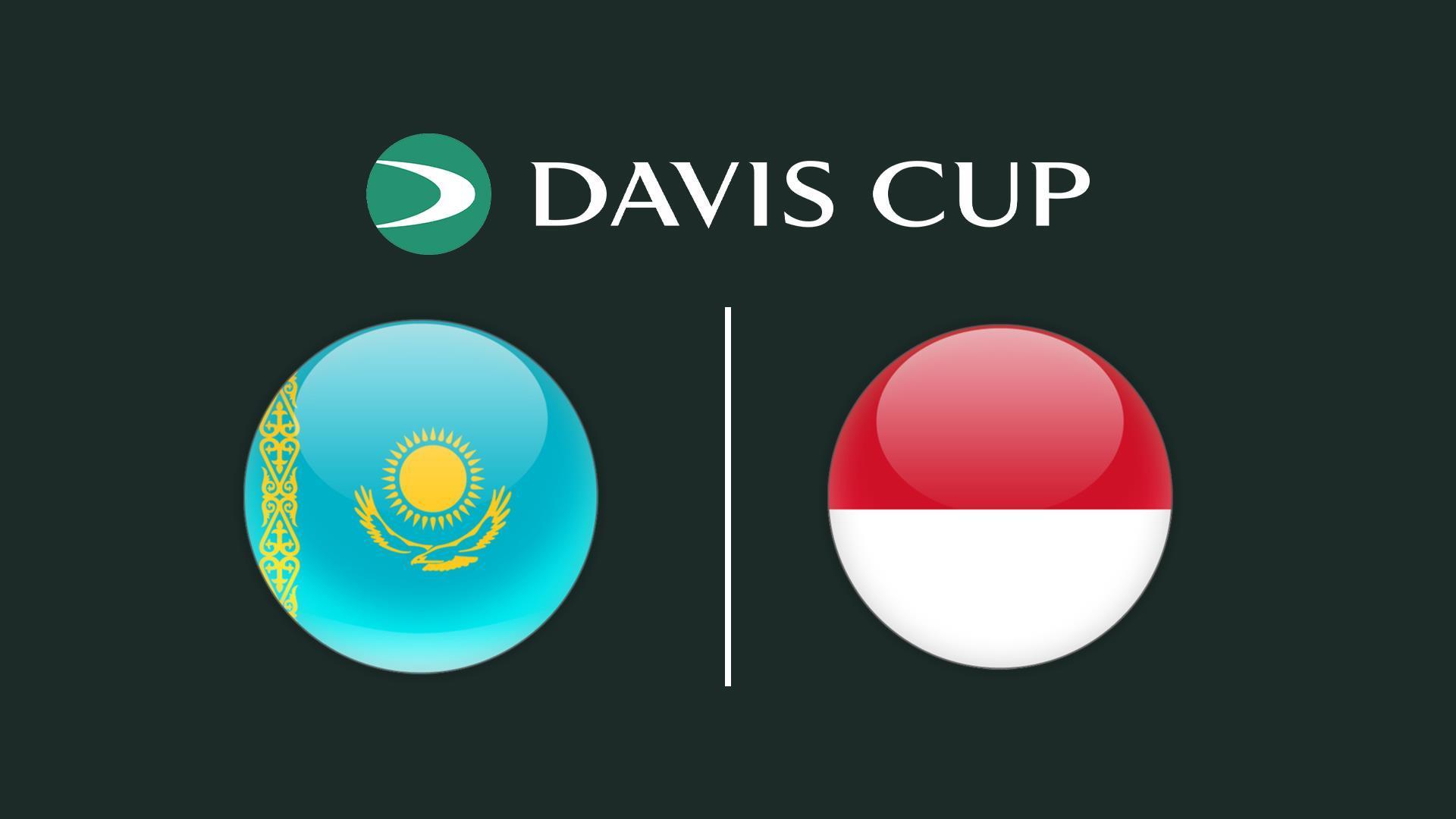 Теннис. Кубок Дэвиса, Казахстан-Монако (tennis-kubok-devisa-kazahstan-monako) Спорт