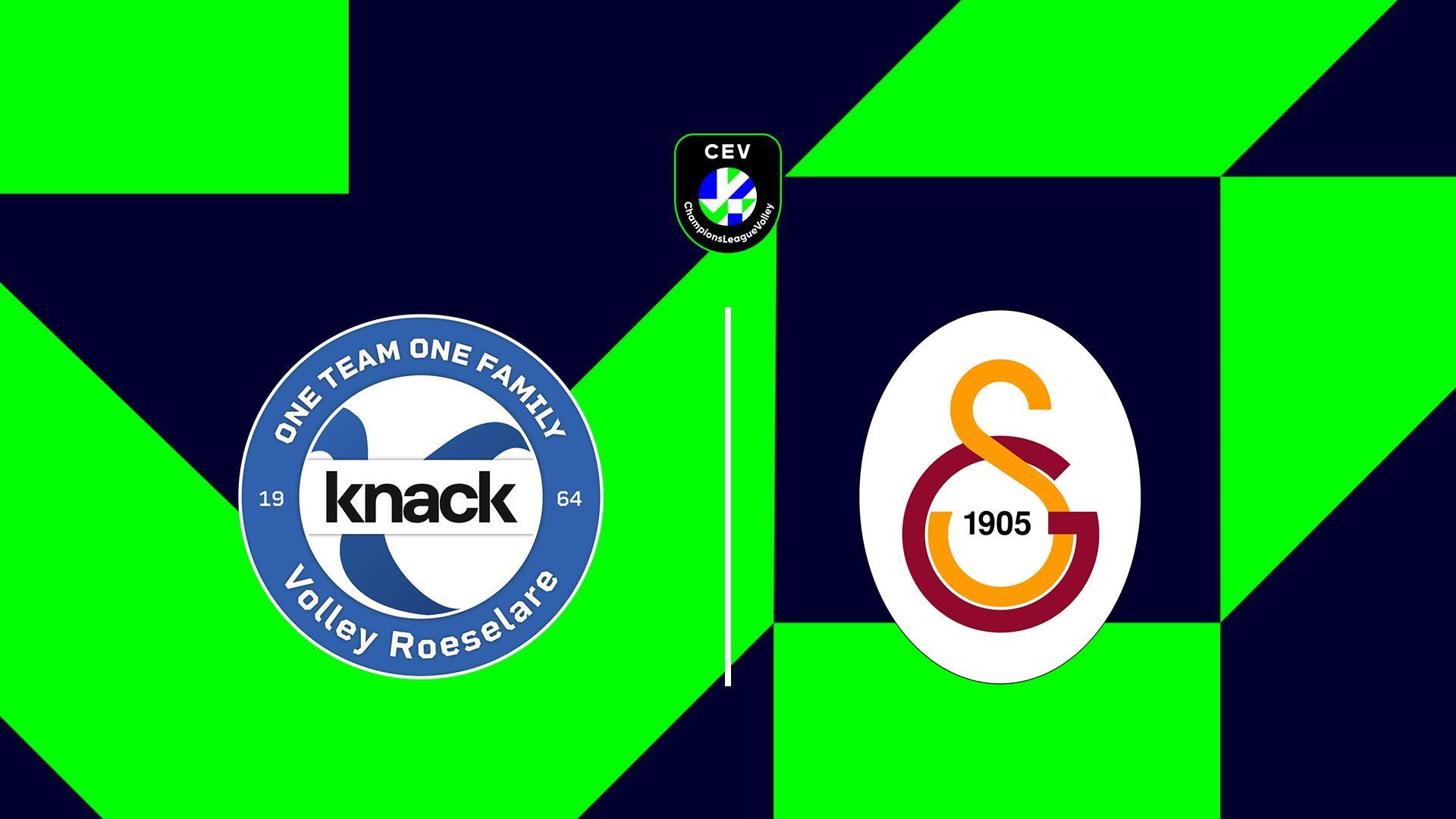 Волейбол. Лига Чемпионов. Мужчины. Кнак Росселари (Бельгия) - Галатасарай (Турция) (volejbol-liga-chempionov-muzhchiny-knak-rosselari-belgija-galatasaraj-turtsija) Спорт