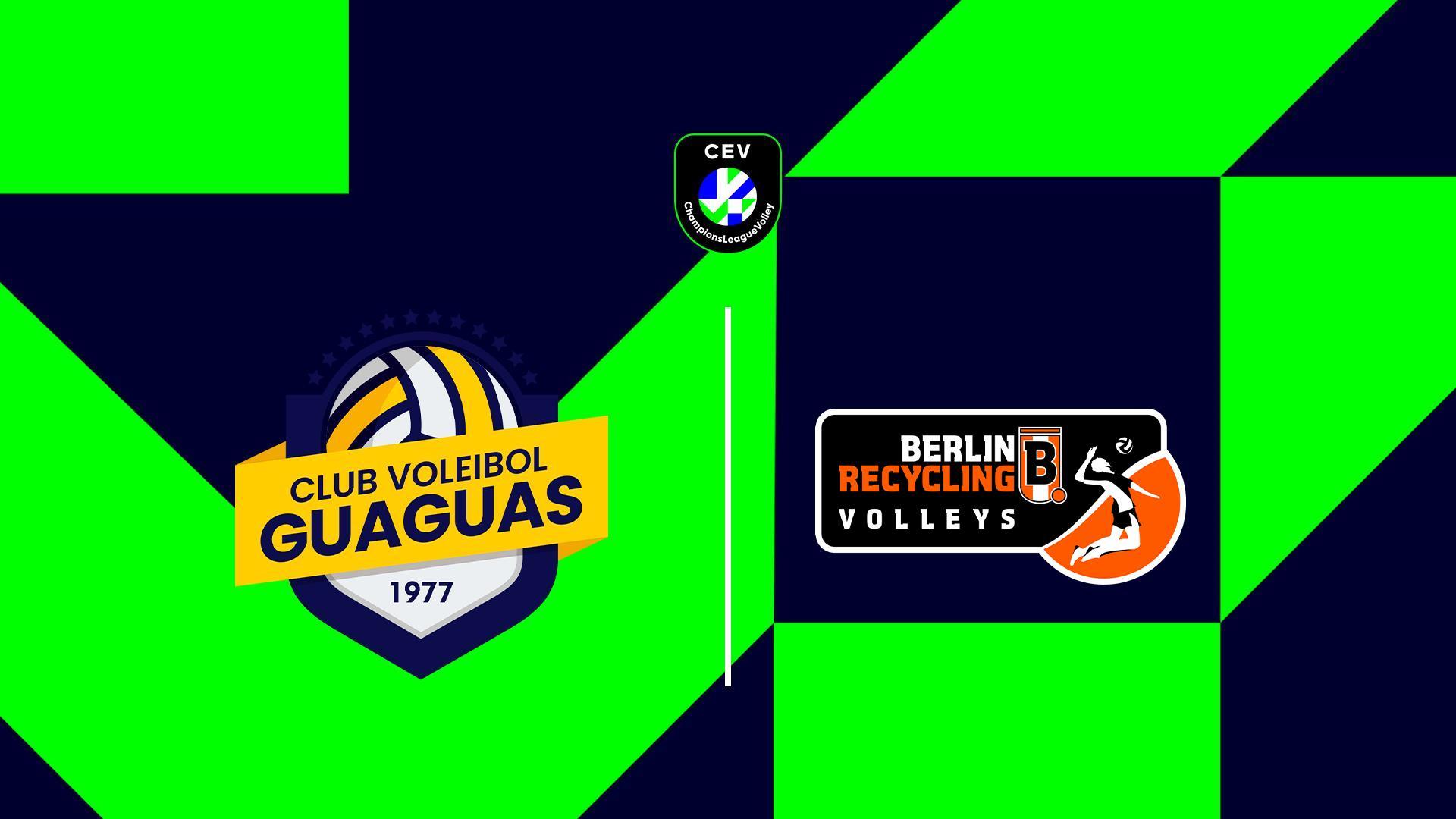 Волейбол. Лига Чемпионов. Мужчины. Гуагуас (Испания) - Берлин (Германия) (volejbol-liga-chempionov-muzhchiny-guaguas-ispanija-berlin-germanija) Спорт