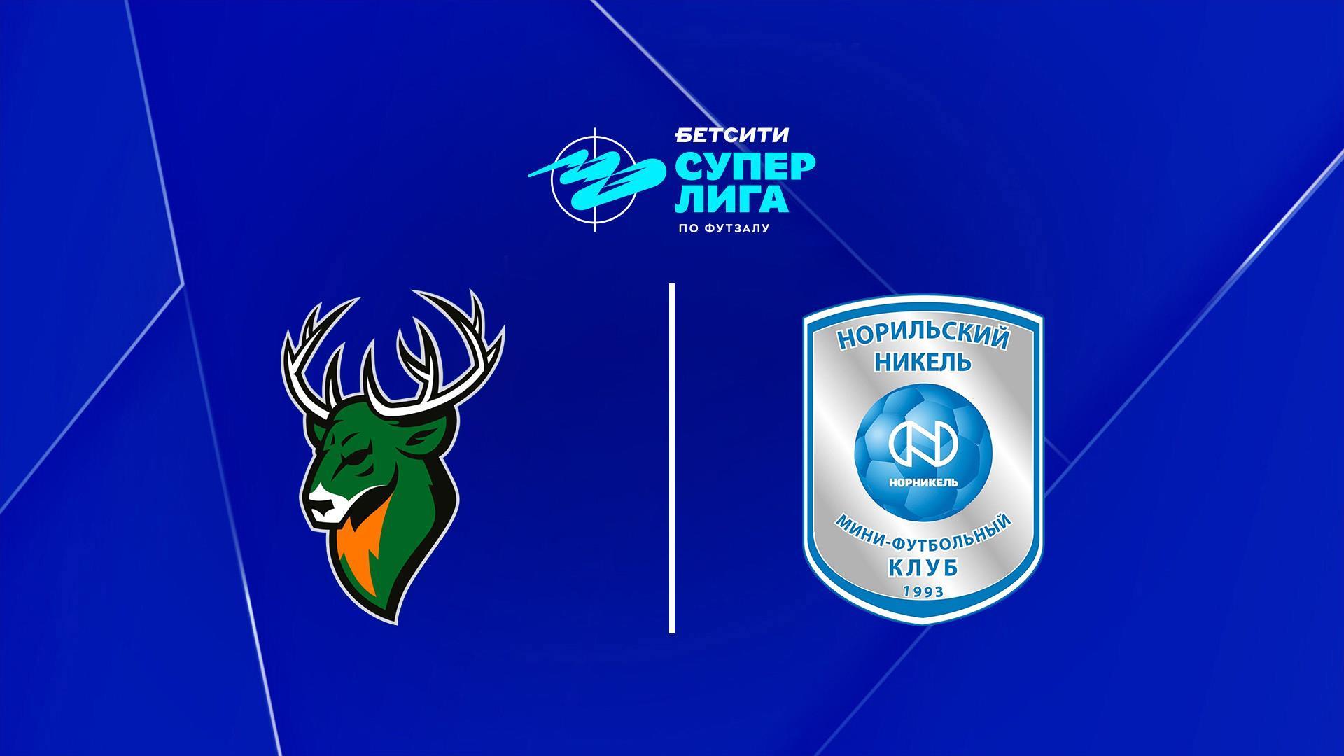 Футзал. БЕТСИТИ Суперлига. Торпедо - Норильский Никель. 17-й тур. Матч 2 (futzal-betsiti-superliga-torpedo-norilskij-nikel-17-j-tur-match-2) Спорт