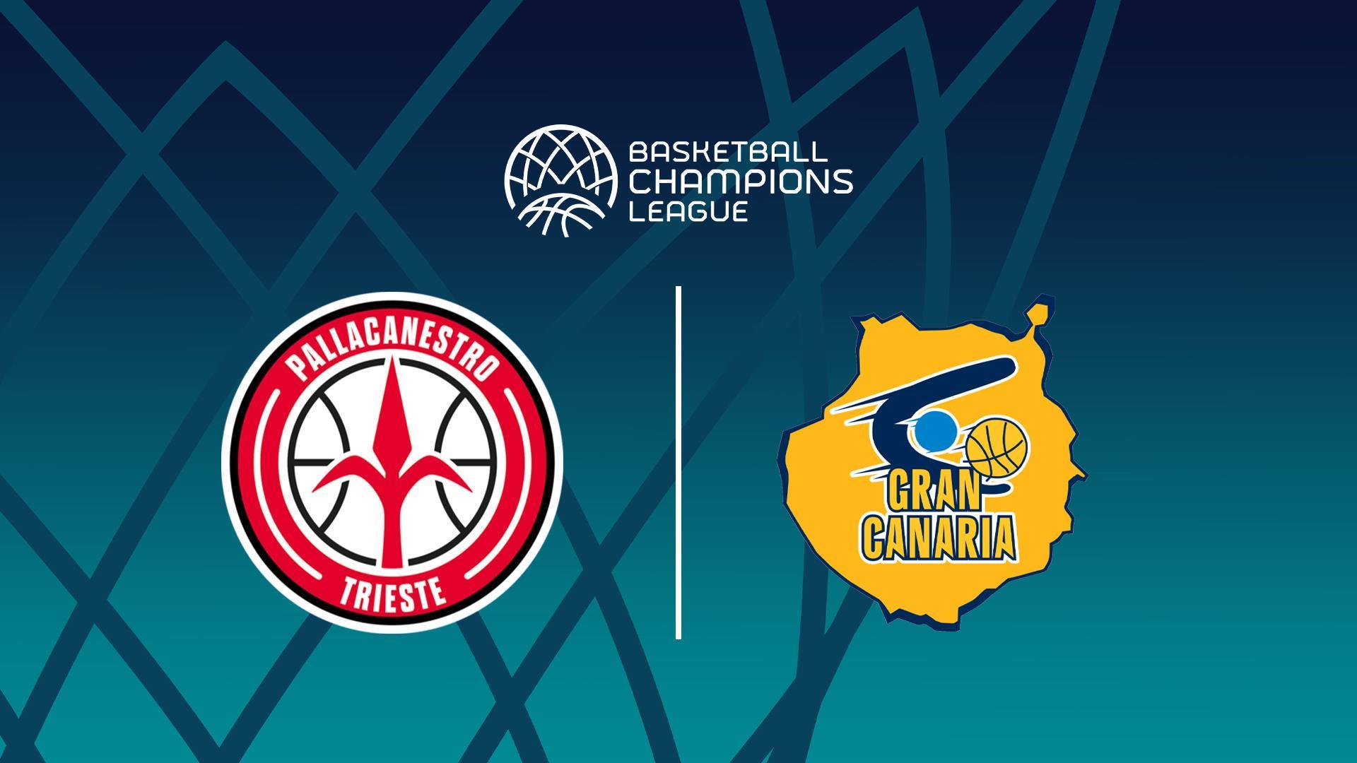 Баскетбол. Лига Чемпионов. Триесте (Италия) - Гран Канария (Испания) (basketbol-liga-chempionov-trieste-italija-gran-kanarija-ispanija) Спорт
