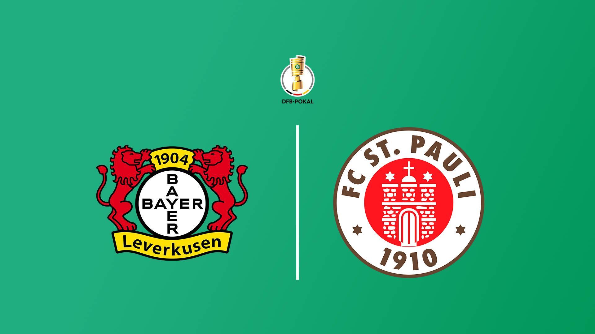 Футбол. Германия кубогы. 1/4 финал. «Байер» - «Санкт-Паули» (futbol-germanija-kubogy-14-final-bajer-sankt-pauli) Спорт