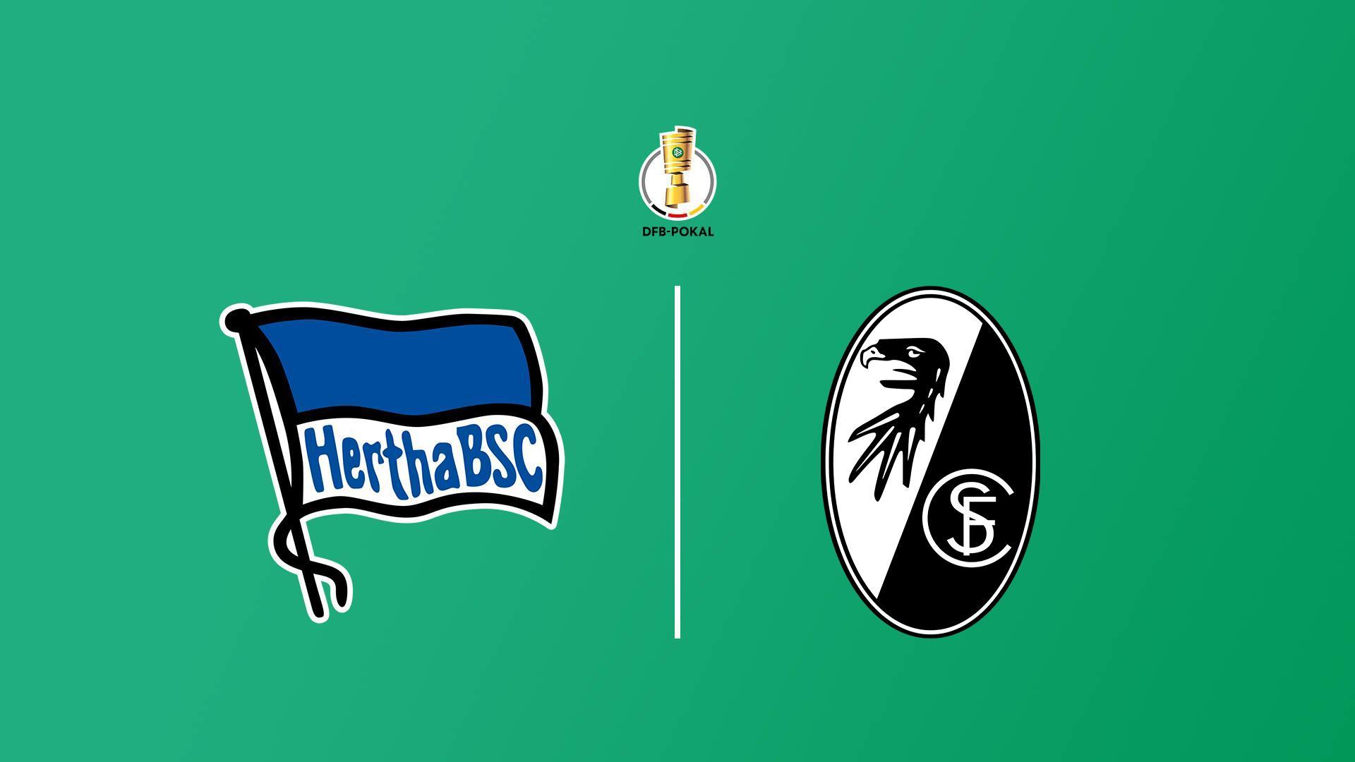 Футбол. Германия кубогы. 1/4 финал. Герта – Фрайбург (futbol-germanija-kubogy-14-final-gerta-frajburg) Спорт