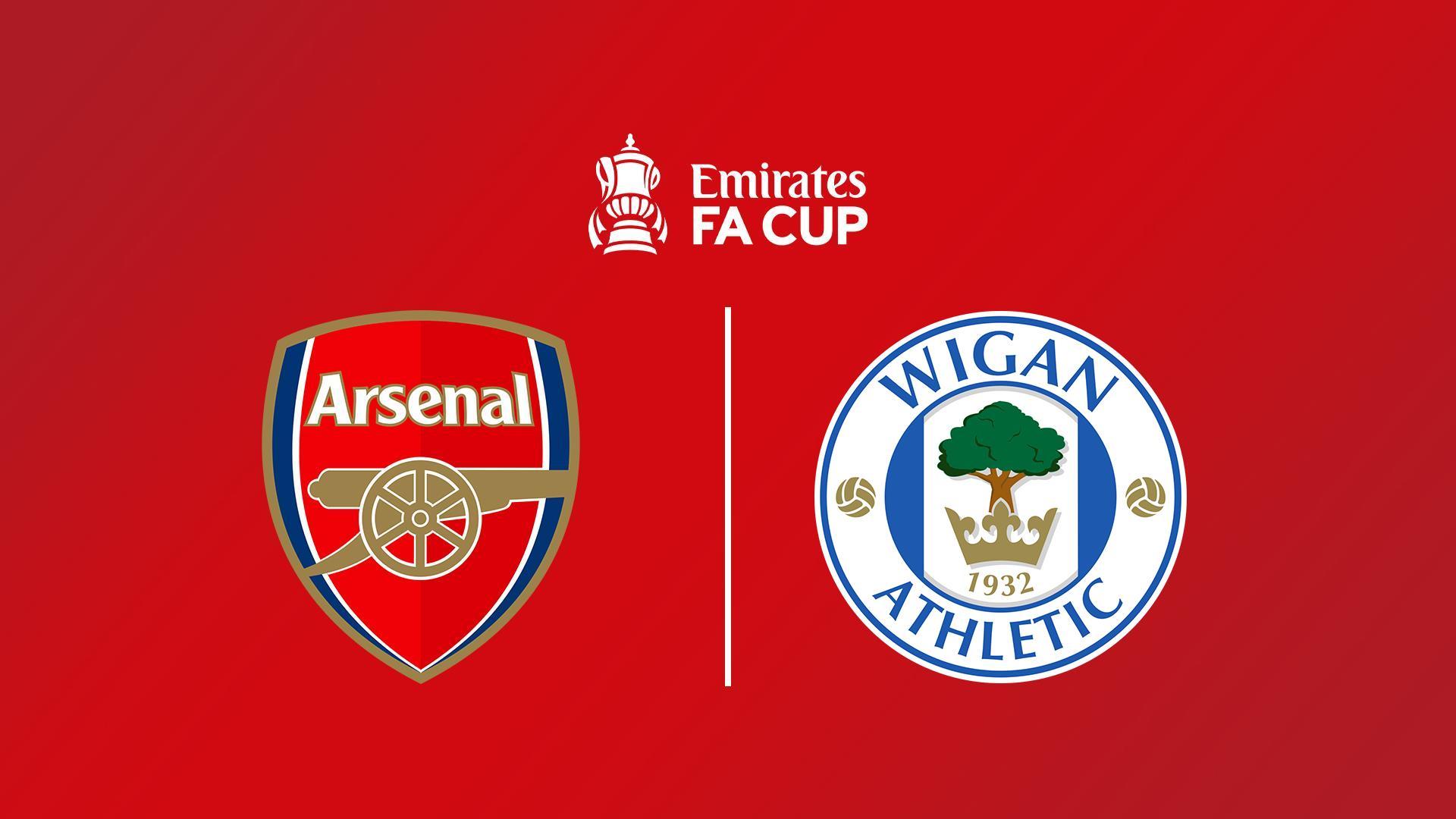 Футбол. Кубок Англии. 1/16 финала. Арсенал - Уиган Атлетик (futbol-kubok-anglii-116-finala-arsenal-uigan-atletik) Спорт