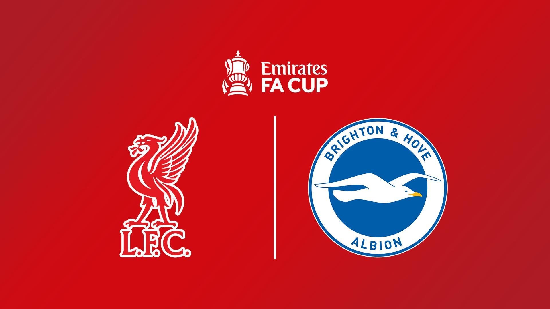 Футбол. Кубок Англии. 1/16 финала. Ливерпуль - Брайтон энд Хоув Альбион (futbol-kubok-anglii-116-finala-liverpul-brajton-end-houv-albion) Спорт