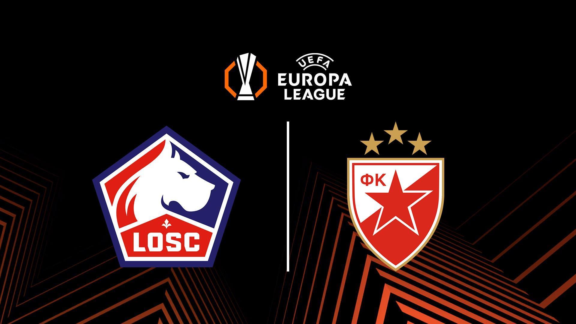 Футбол. УЕФА Еуропа лигасы, плей-офф, Лилль - Црвена Звезда (futbol-uefa-europa-ligasy-plej-off-lill-tsrvena-zvezda) Спорт
