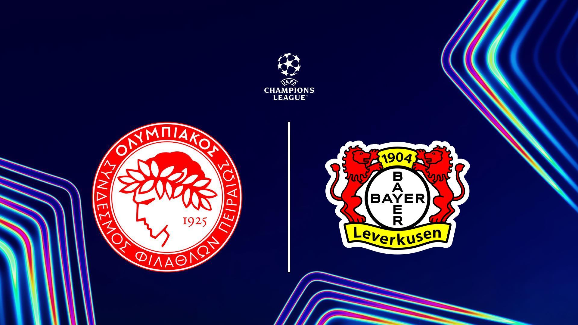 Футбол. УЕФА чемпиондар лигасы, плей-офф, Олимпиакос - Байер (futbol-uefa-chempiondar-ligasy-plej-off-olimpiakos-bajer) Спорт