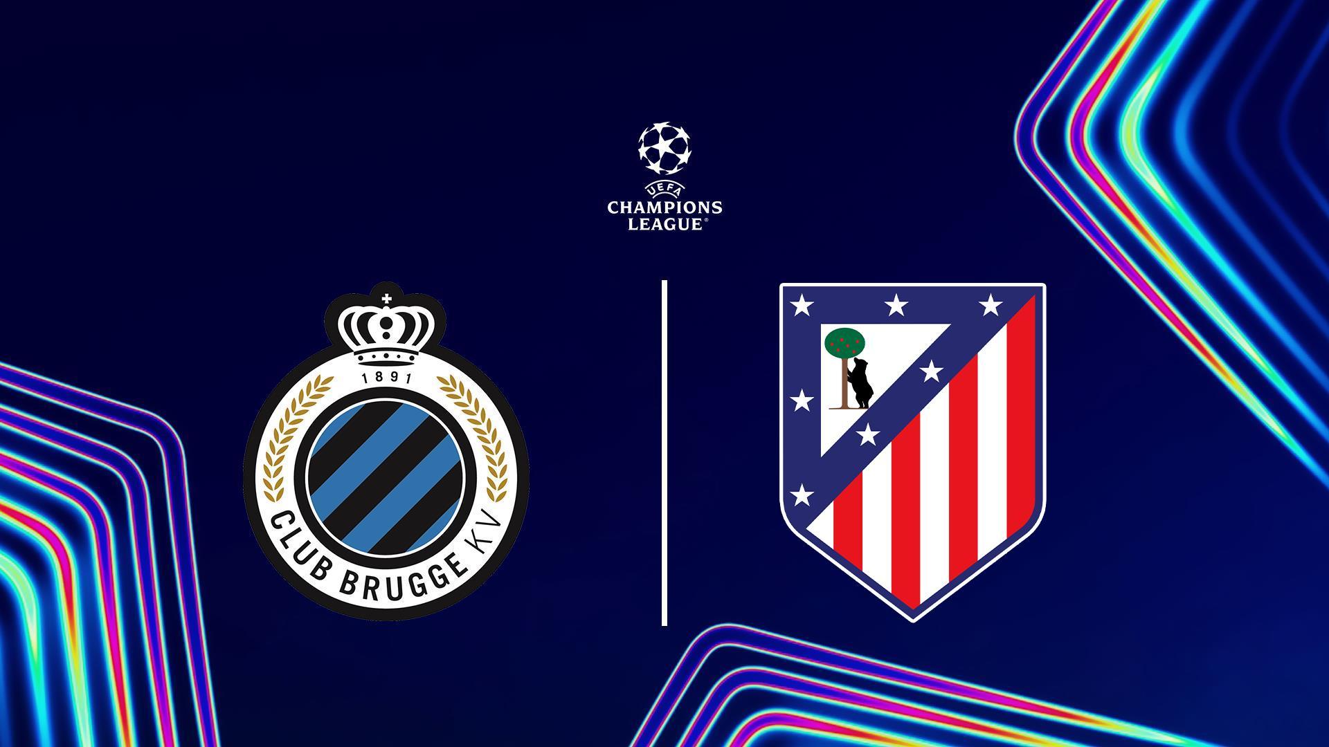 Футбол. УЕФА чемпиондар лигасы, плей-офф, Брюгге - Атлетико М (futbol-uefa-chempiondar-ligasy-plej-off-brjugge-atletiko-m) Спорт