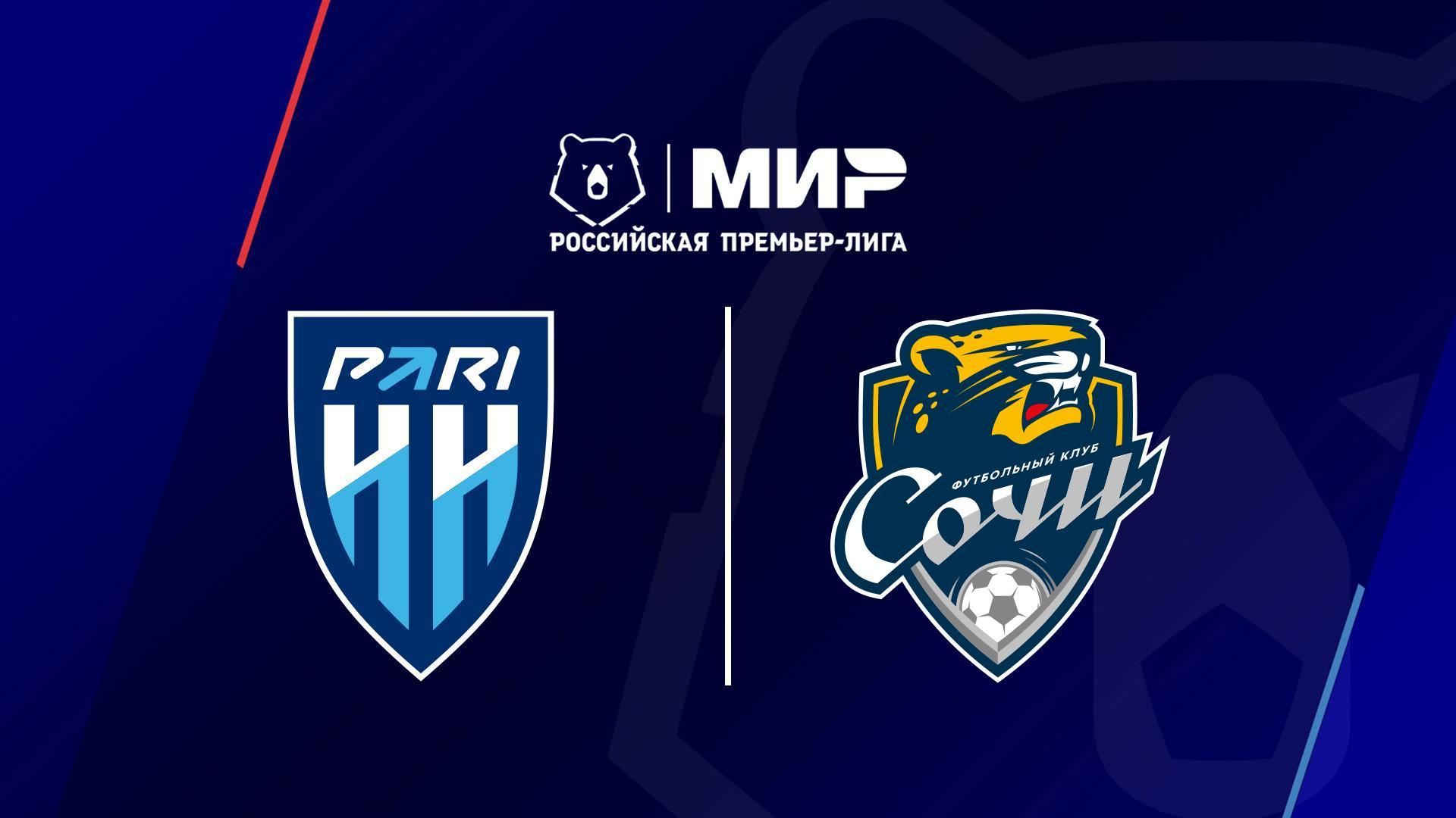 Футбол. РПЛ, 20 тур, Пари НН - Сочи (futbol-rpl-20-tur-pari-nn-sochi) Спорт