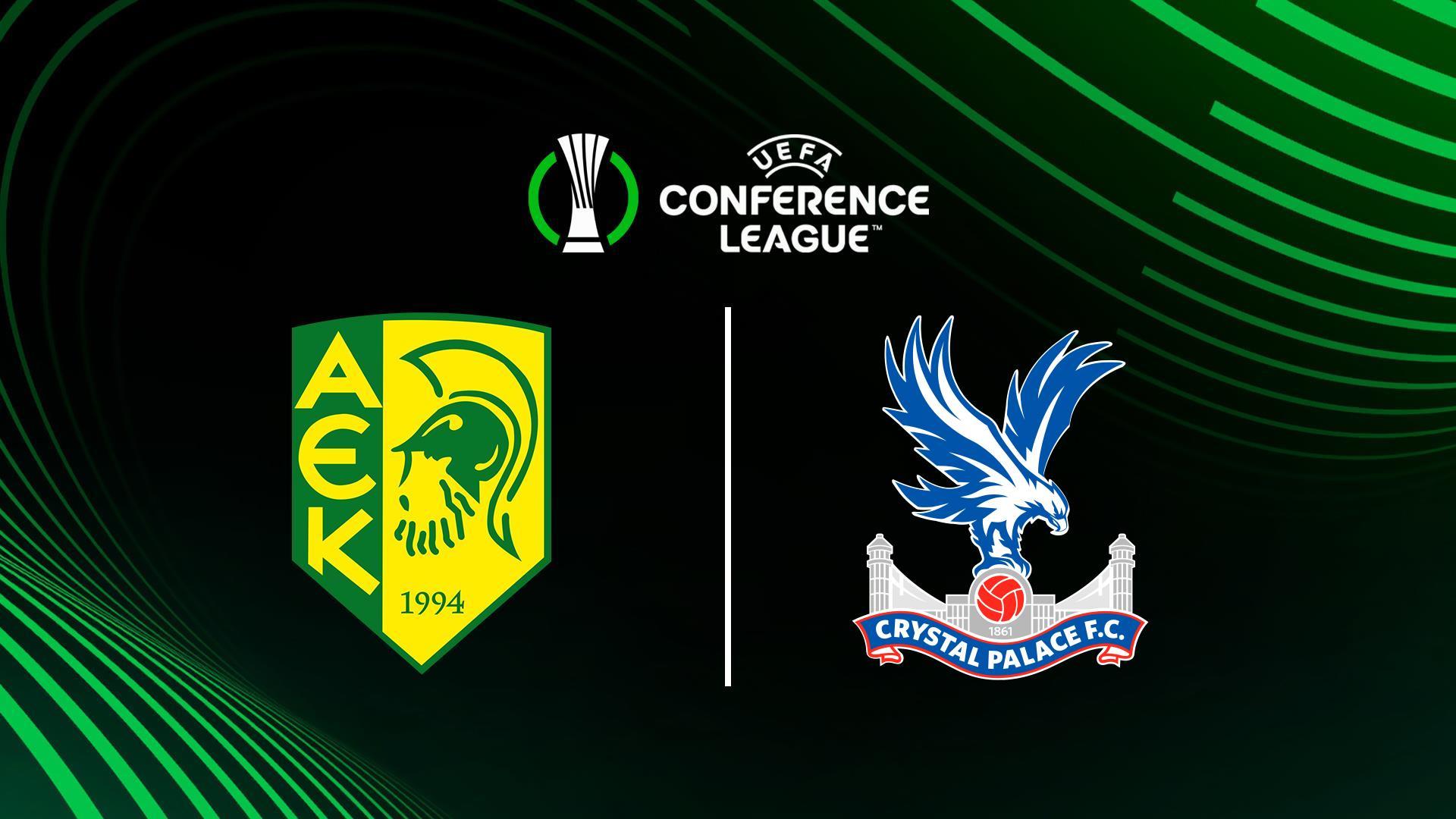 Футбол. УЕФА Конференциялар лигасы, 1/8 финал, АЕК Ларнака - Кристал Пэлас (futbol-uefa-konferentsijalar-ligasy-18-final-aek-larnaka-kristal-pelas) Спорт