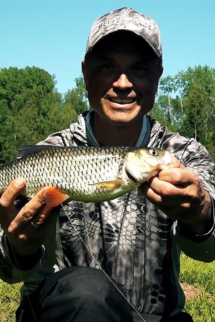 Голавль на перекатах с лодки и взаброд (golavl-na-perekatah-s-lodki-i-vzabrod) Досуг, хобби
