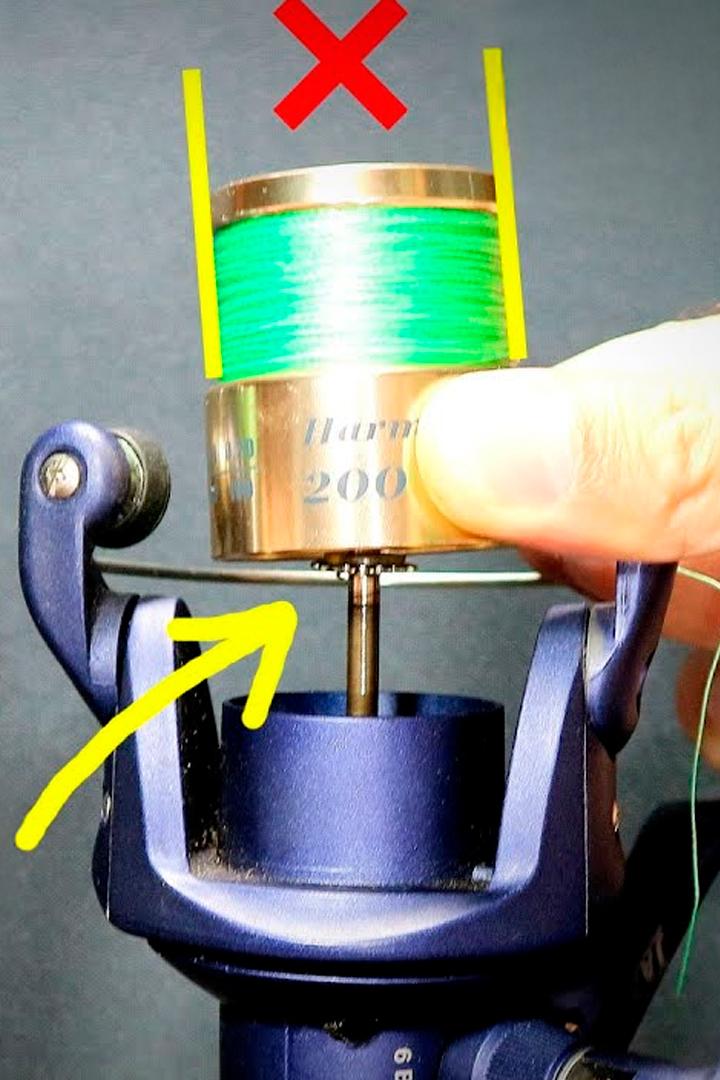 Как правильно намотать плетенку на катушку (kak-pravilno-namotat-pletenku-na-katushku) Досуг, хобби