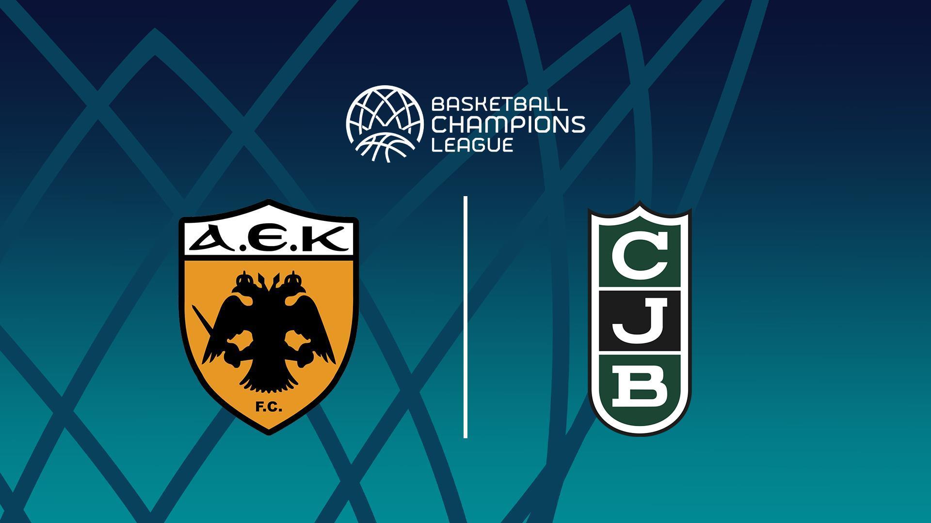 Баскетбол. Лига Чемпионов. Четвертьфинал. АЕК (Греция) - Ховентуд (Испания) (basketbol-liga-chempionov-chetvertfinal-aek-gretsija-hoventud-ispanija) Спорт