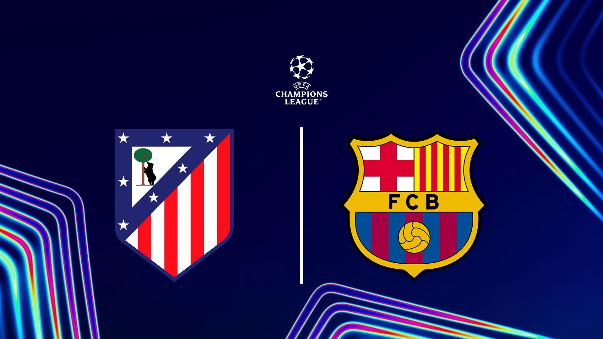 Футбол: Лига чемпионов УЕФА: Атлетико Мадрид - Барселона (futbol-liga-chempionov-uefa-atletiko-madrid-barselona) Спорт