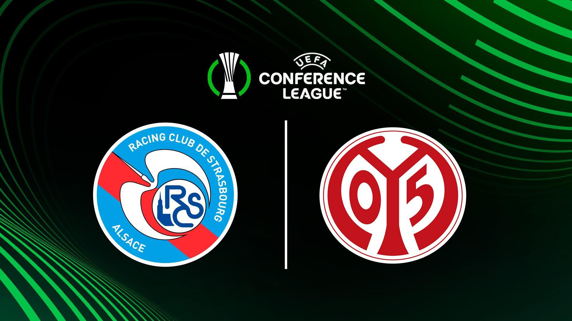 Футбол. Лига конференций УЕФА, 1/4 финала, Страсбур - Майнц (futbol-liga-konferentsij-uefa-14-finala-strasbur-majnts) Спорт