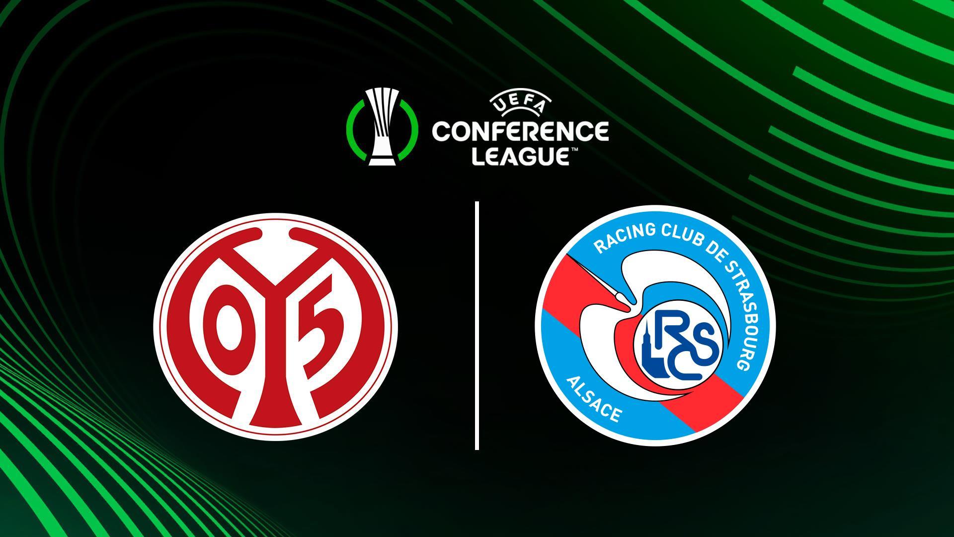 Футбол. Лига конференций УЕФА, 1/4 финала, Майнц - Страсбур (futbol-liga-konferentsij-uefa-14-finala-majnts-strasbur) Спорт